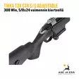 Tikka T3x CTR S/S Adjustable kivääri - Pulttilukkoiset kiväärit - TFTT29GL105MT - 13