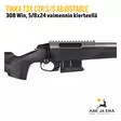 Tikka T3x CTR S/S Adjustable kivääri - Pulttilukkoiset kiväärit - TFTT29GL105MT - 12