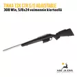 Tikka T3x CTR S/S Adjustable kivääri - Pulttilukkoiset kiväärit - TFTT29GL105MT - 8