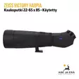 Zeiss Victory Harpia 85 kaukoputki 22-65x Okulaarilla, käytetty - Käytetyt kaukoputket - 4047006804702kayt - 10