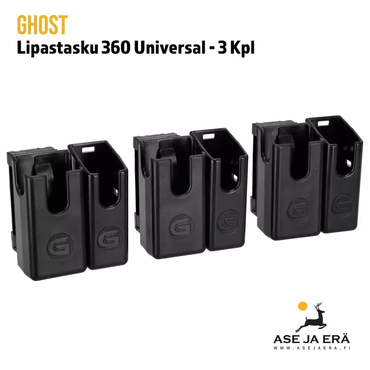 Ghost 360 Universal lipastasku 3 Kpl - Yleiskuva - Lipastaskut ja patruunapidikkeet - ET021911ipscset - 1