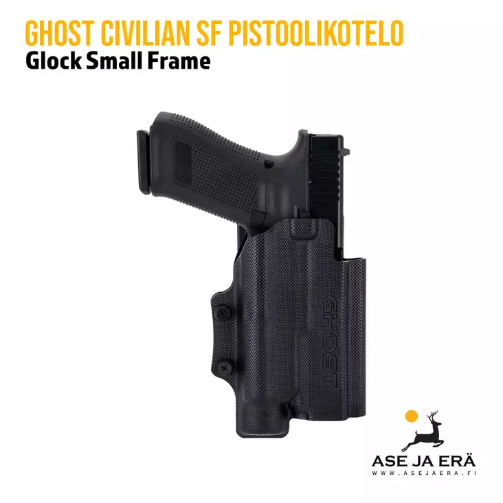 Ghost Civilian SF holster pistoolikotelo aseelle ja valaisimelle - IPSC kotelot - CSFB01T - 1
