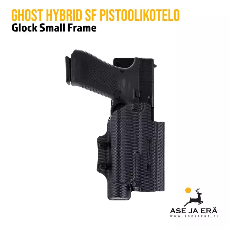 Ghost Hybrid SF holster pistoolikotelo aseelle ja valaisimelle - IPSC kotelot - HSFB01T - 1