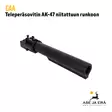 CAA teleperäsovitin niitattuun AK-47 runkoon (Stamped AK) - Perälaitteet ja takatukit - AKTSP01U - 6