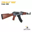 Cyma AK-47 AEG airsoft-kivääri kiinteällä tukilla - Kiväärit - CM028W - 2