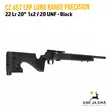 CZ 457 Long Range Precision 22 LR 20" pienoiskivääri, musta - Pulttilukkoiset pienoiskiväärit - 50848591PVBMAAX - 3