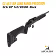 CZ 457 Long Range Precision 22 LR 20" pienoiskivääri, musta - Pulttilukkoiset pienoiskiväärit - 50848591PVBMAAX - 9