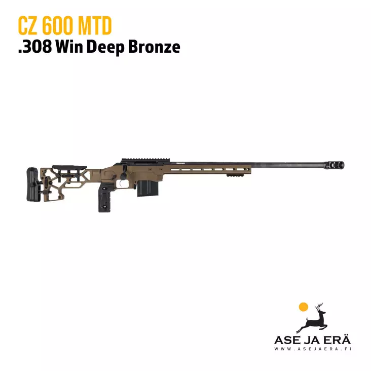CZ 600 MDT Deep Bronze 308 Win tarkuuskivääri - Pulttilukkoiset kiväärit - 60045306DKP1DPCX - 1