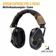 Sordin Supreme Pro-X H2 Vihreä/Camo, Yleiskuva - Kuulosuojaimet - 7392749008984 - 1